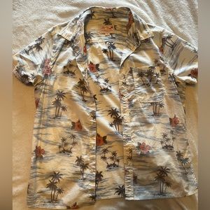 American Eagle Large Button-up Bahamas Shirt